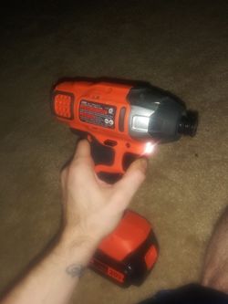 Black and decker drill