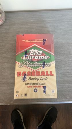 2025 Topps Chrome Platinum Hobby Box