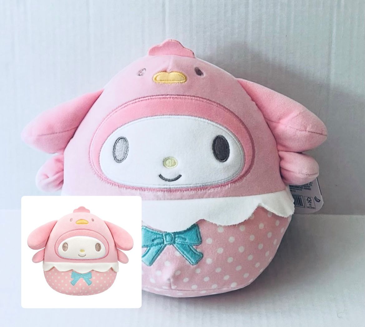 Squishmallows Easter 2025 8 " Sanrio My Melody Chick