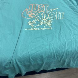 nike turquoise long sleeve xxl