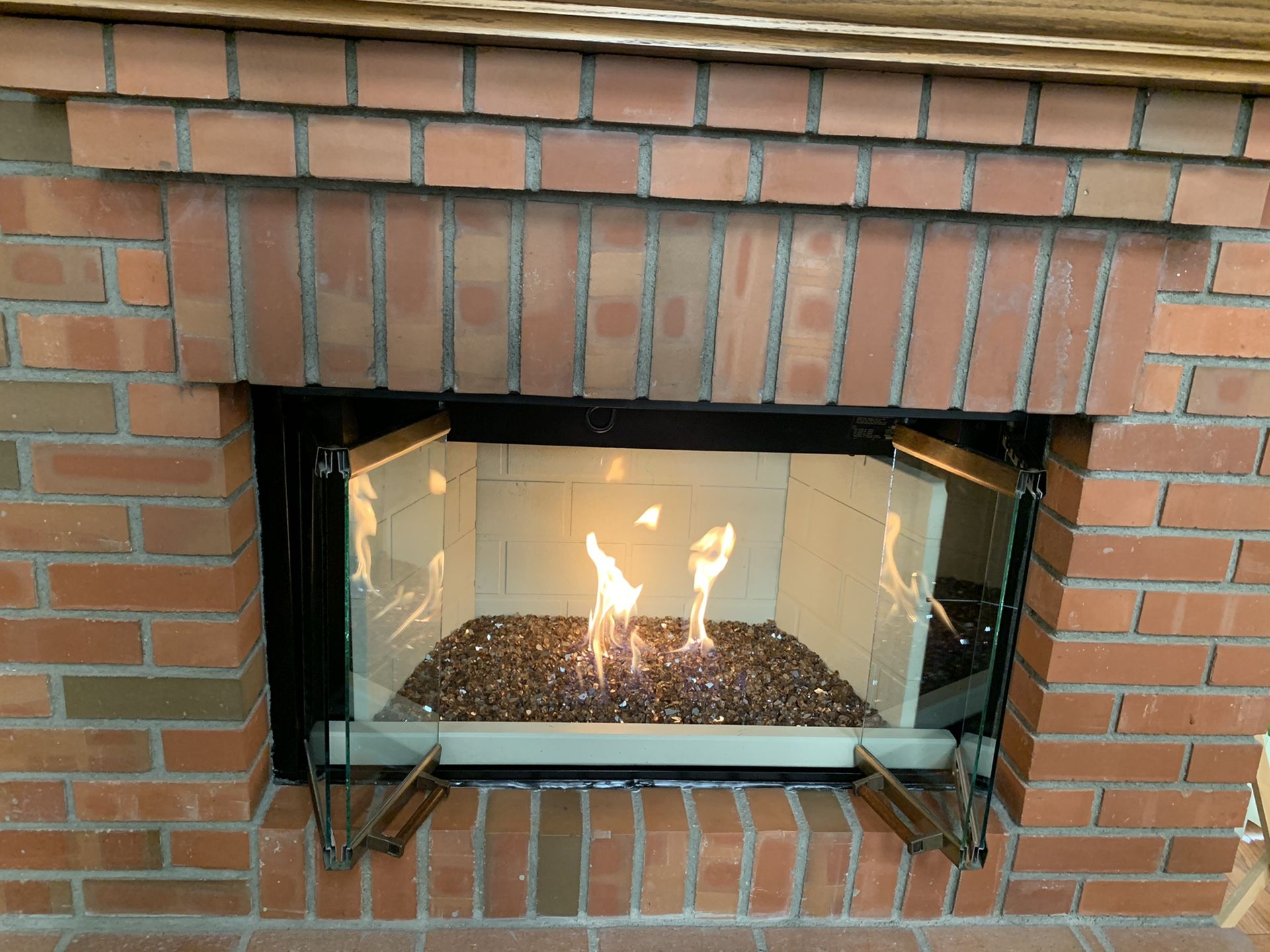 Fire Log set with grate