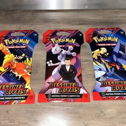 Pokemon TCG Scarlet & Violet Destined Rivals Booster Packs