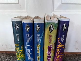 5 pack Disney black diamond VHS