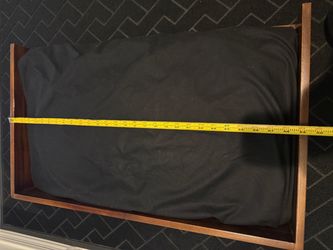Bonneville Mid-Century Modern Pet Bed with Acacia Wood Frame by Christopher Knight Home