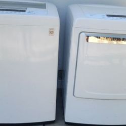 XL LG Washer And Dryer Set