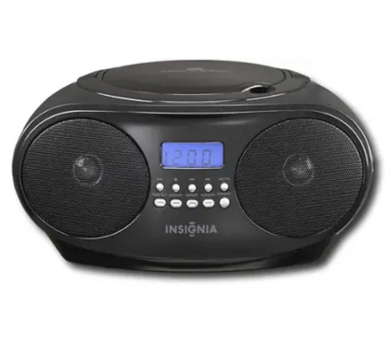 Insignia Black CD Boombox Player