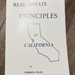 Real Estate Principles In California