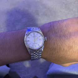 Rolex Datejust 1601 36mm – Silver Stick Dial