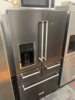 Kitchenaid 5 Door Black Stainless Refrigerator