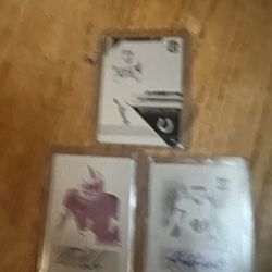 1/1 NFL Printing Plate Card Lot
