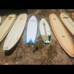 Surfboards $75 To $350