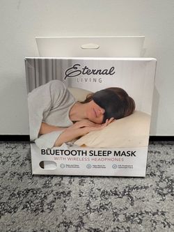 Eternal Living Bluetooth Sleep Mask with Wireless Headphones