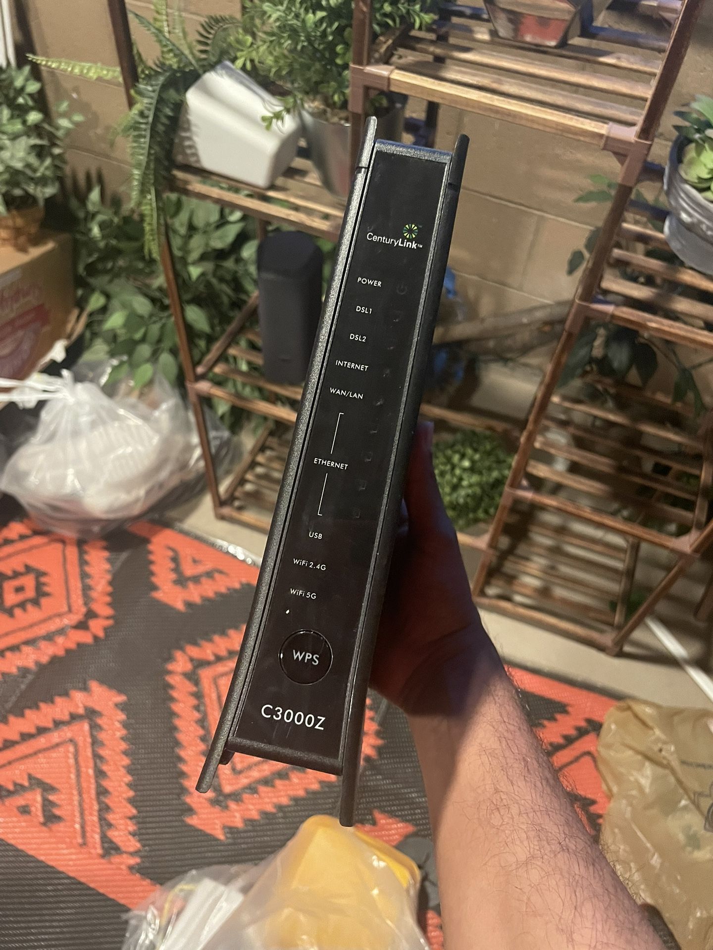CenturyLink ZyXEL Modem Router