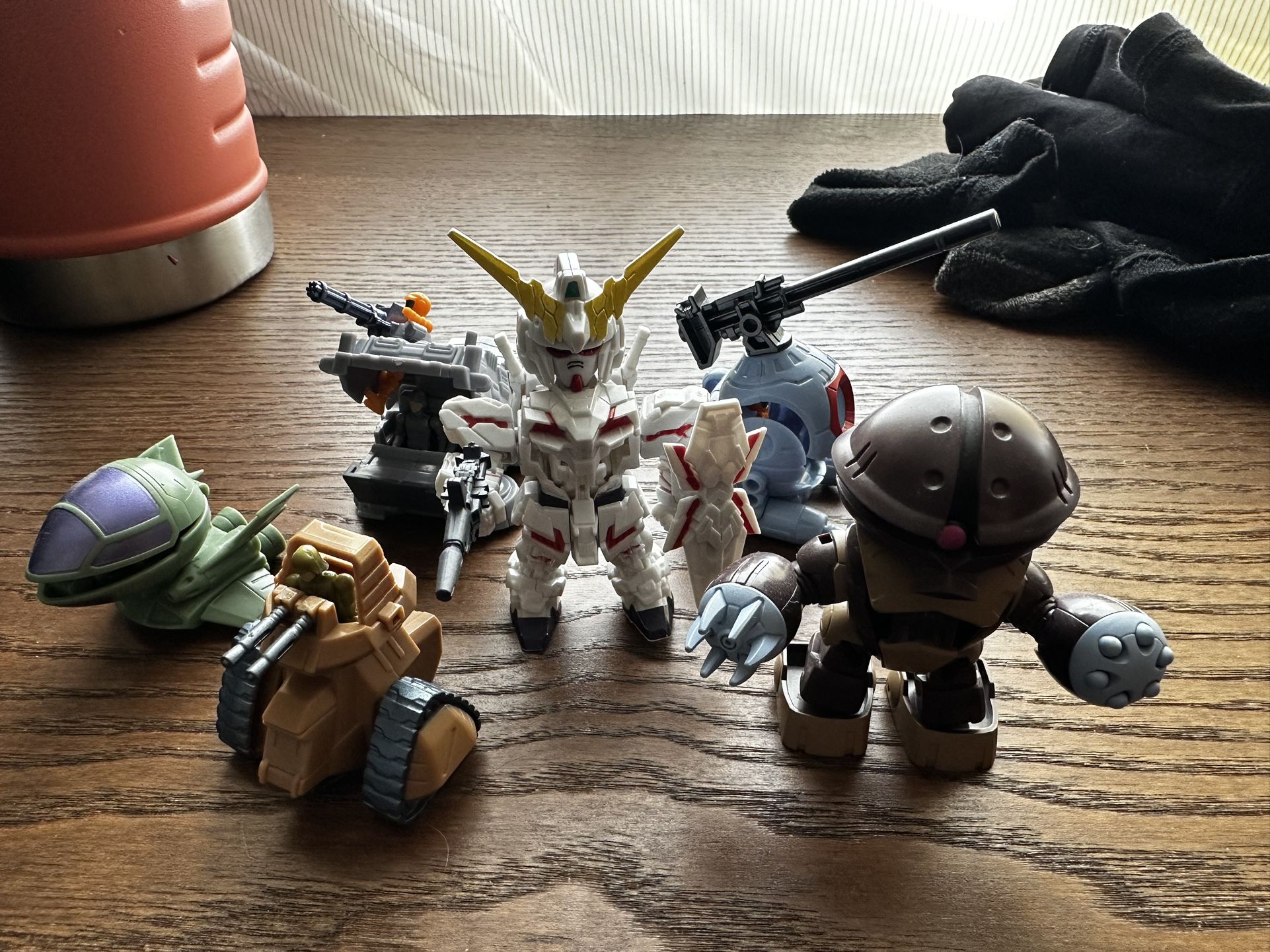 Mobile Suit Gundam Micro Wars 6 Piece Set Open To Offers (Not Free)