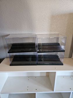 Lego minifigure display cases