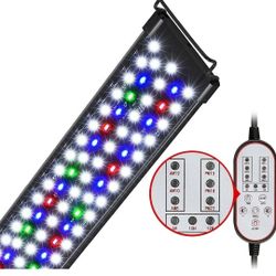 Aquarium Light, 42W 24/7 Lighting Cycle, Sunrise/Daylight/Moonlight Mode 

