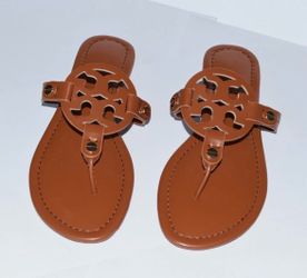 brown tory burch sandals