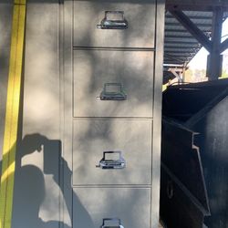 FireKing 4 Drawer Cabinets 