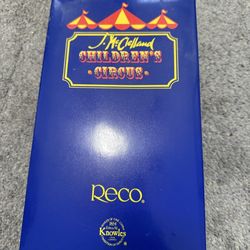 Tommy the Clown Porcelain Doll – Children’s Circus by Reco / Edwin Knowles – Boxed