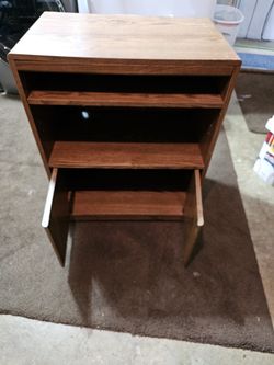 Entertainment Stand On Wheels