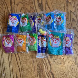 Ty 1998 McDonalds Beanies Complete set
