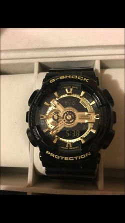 G SHOCK GOLD AND BLACK COLOR WAY!!! G-shock