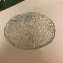Vintage Glass Candy Dish