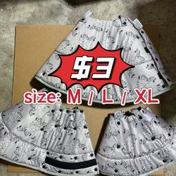 $3 Poochies Sprouts Dog and Cat Soft Cone Surgery Recovery Collar Zebras Adjustable size：M/ L/ XL  Pick-up is available in LA > Los Angeles 90032, (Ne