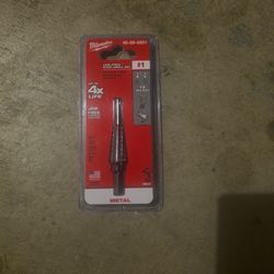 Step Drill Bit New 1/8-1/2