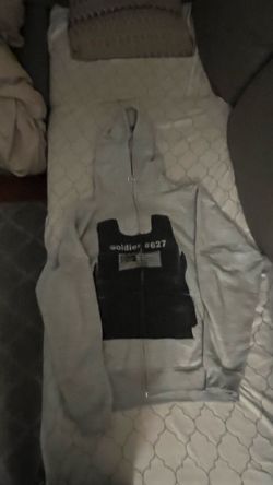 Soldier #627 Graphic zip up hoodie