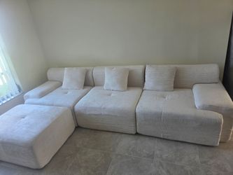 Beige Sectional
