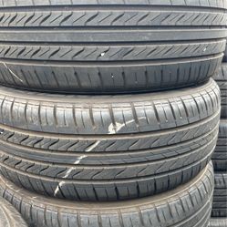Set Of Tires (4) 205-55-16 Sentury 