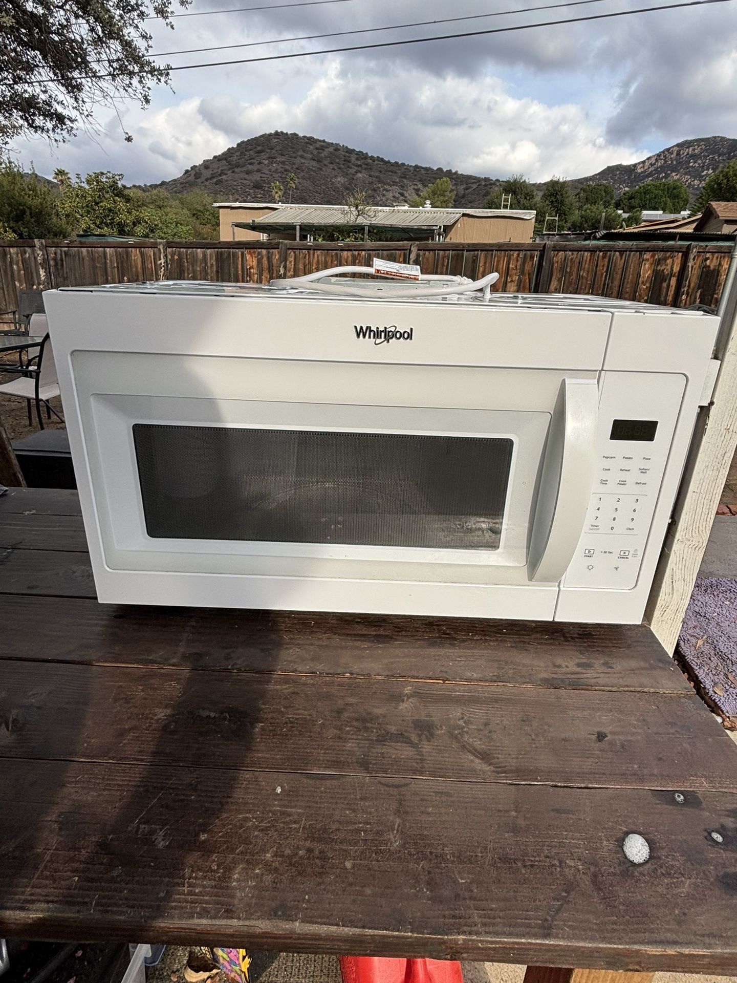 Whirlpool Microwave - Over Range