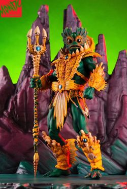 MOTU Mondo Exclusive 1/6 Masters of the Universe Mer-Man 12” deluxe figure