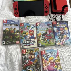 Nintendo Switch With Games 