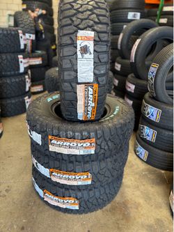 265/75/16 ( 4 new tires ) installed and balanced