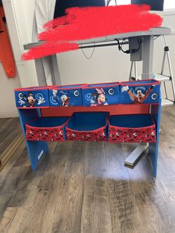 Kids Disney Toy Or Clothes Cubby Cube Storage