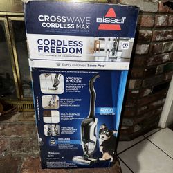 BISSELL CrossWave Cordless Max All-in-One Wet-Dry Vacuum and Mop for Hard Floors & Area Rugs