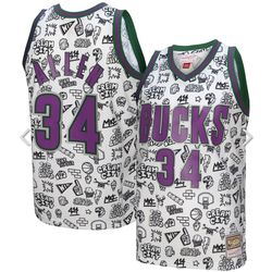 Ray Allen Milwaukee Bucks Mitchell & Ness 2000/01 Swingman Jersey