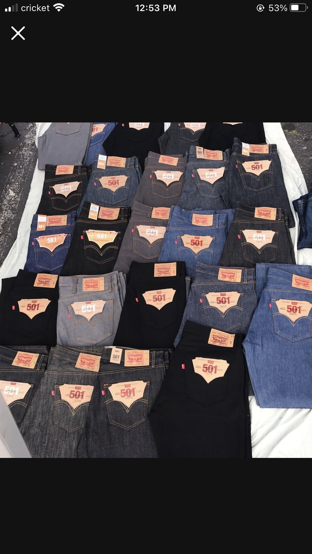 501 Levi’s Jeans Brand New