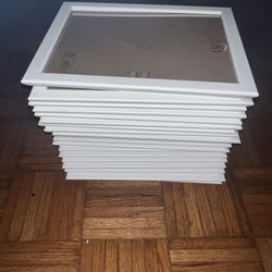 White IKEA Picture Frames 