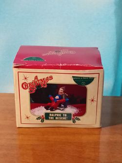 A Christmas Story " Ralphie To The Rescue" Figurine