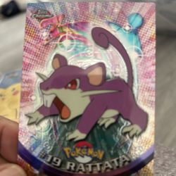 Topps Chrome Pokemon #19 Rattata 