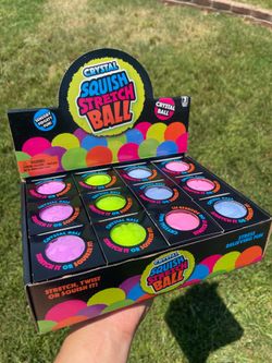 Viral Textured squishy ball With Foam Filling