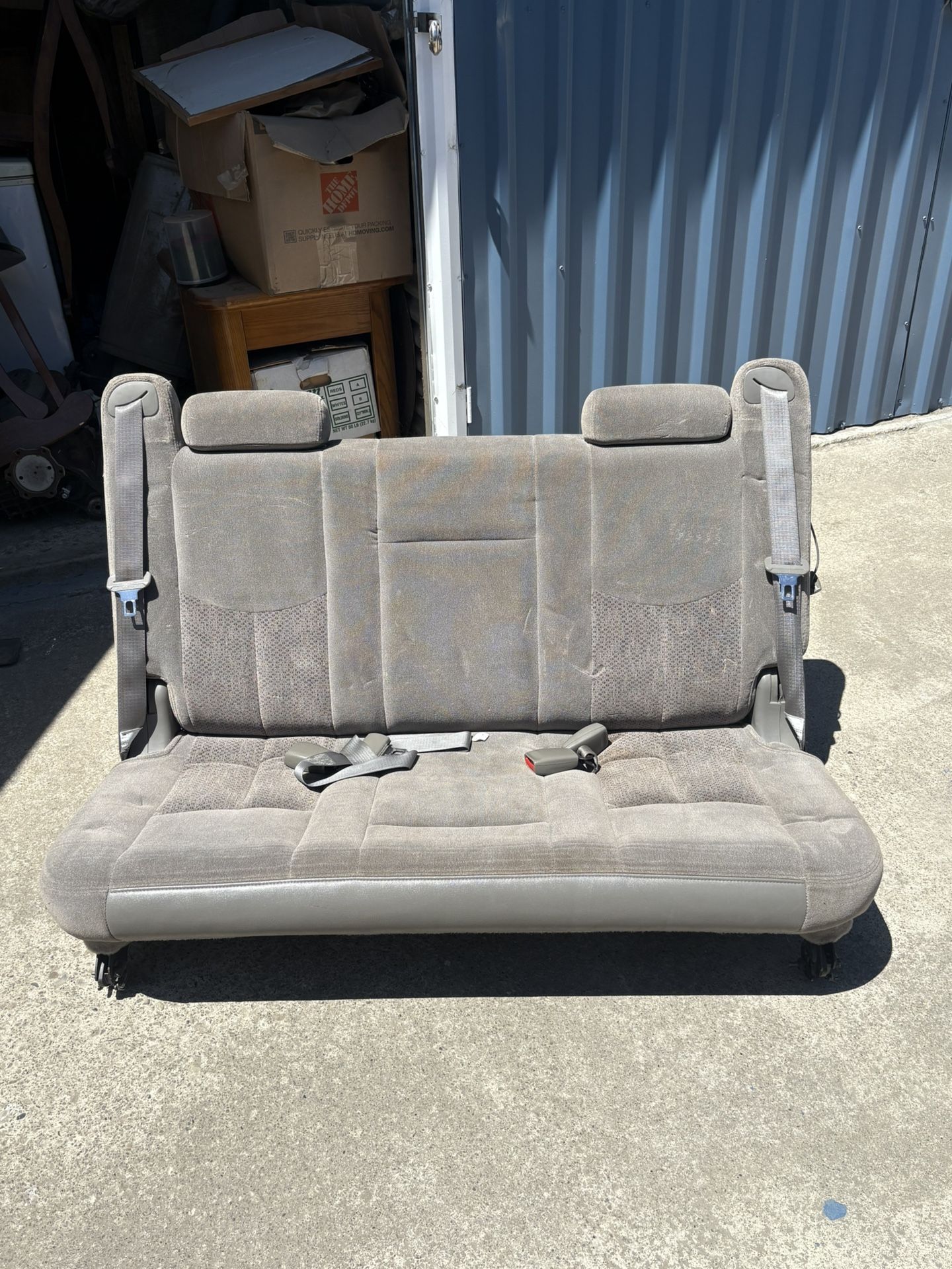 Chevy 3rd Row Seat With Seatbelts