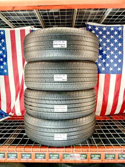✔️ Set of 4 Used tires P235/55R20 GOODYEAR EAGLE ALL SEASON TOURING 235 55 20 
