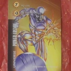1995 Fleer Marvel Silver Surfer Universe Power Cosmic OverPower Card Game Vintage Comics Collectible Character 