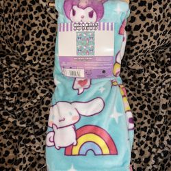 Hello kitty and friends Sanrio kids preschool blanket throw