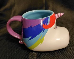 Disney Rainbow Unicorn Mug Cup Hot Coco, Tea, Coffee (5 Available)