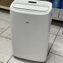 LG - Portable Air Conditioner Dual Inverter Smart Air Conditioner —10,000 BTU (SACC) / 14,000 BTU (ASHRAE)